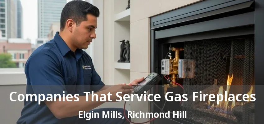 Companies That Service Gas Fireplaces Elgin Mills, Richmond Hill - ON