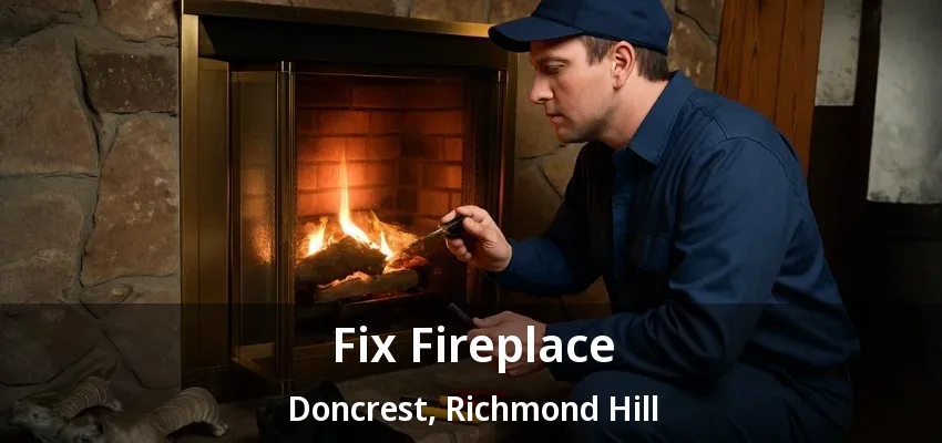 Fix Fireplace Doncrest, Richmond Hill - ON