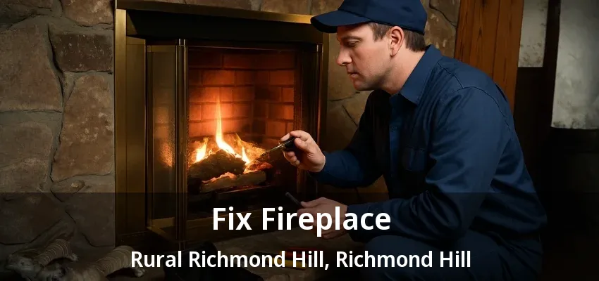 Fix Fireplace Rural Richmond Hill, Richmond Hill - ON