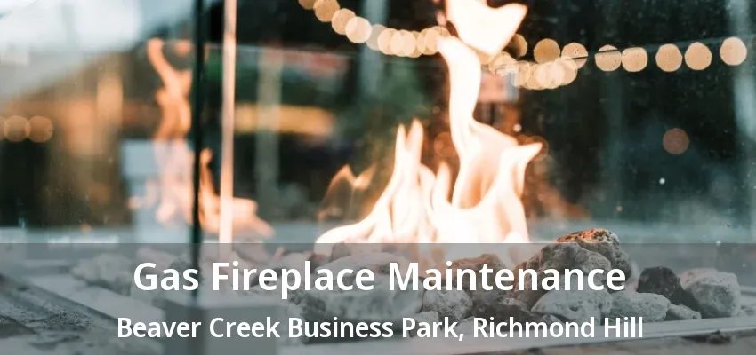Gas Fireplace Maintenance Beaver Creek Business Park, Richmond Hill - ON
