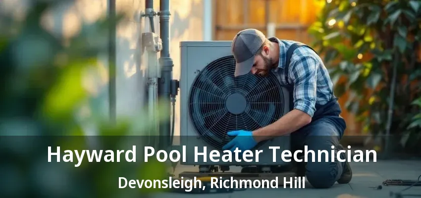 Hayward Pool Heater Technician Devonsleigh, Richmond Hill - ON