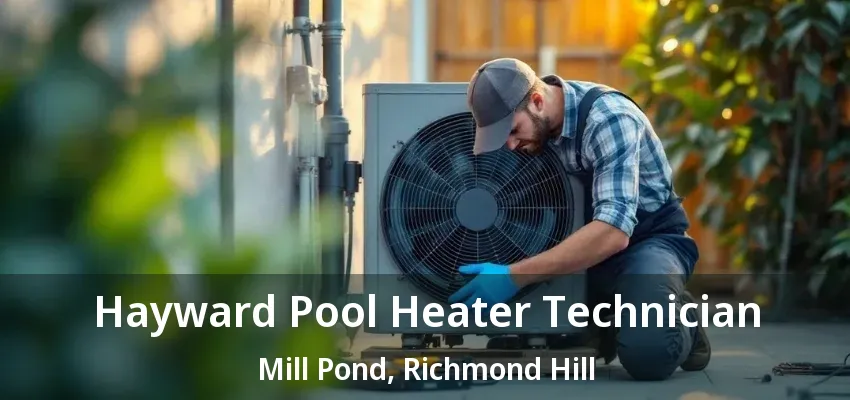 Hayward Pool Heater Technician Mill Pond, Richmond Hill - ON