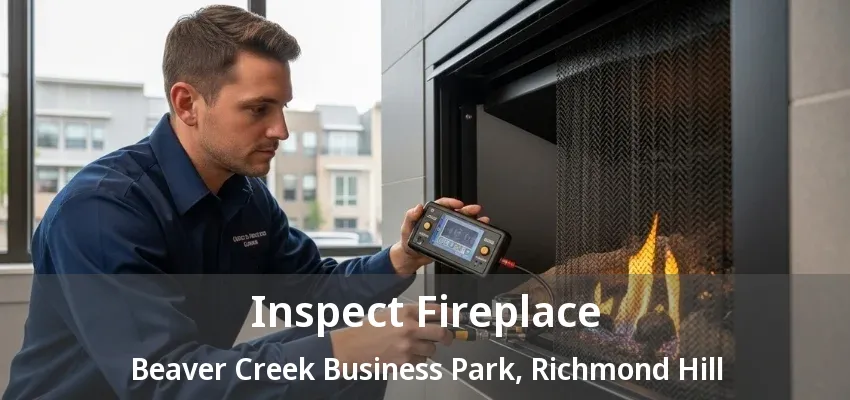 Inspect Fireplace Beaver Creek Business Park, Richmond Hill - ON