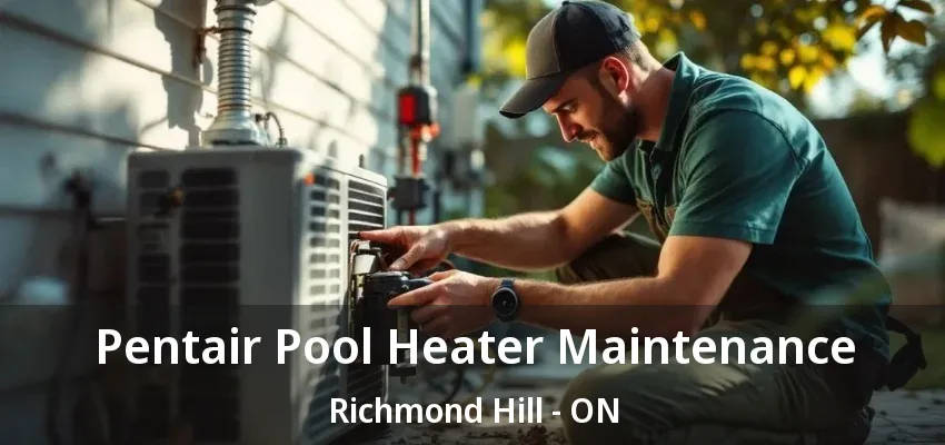 Pentair Pool Heater Maintenance Richmond Hill - ON Pentair Pool Heater Maintenance Richmond Hill - ON